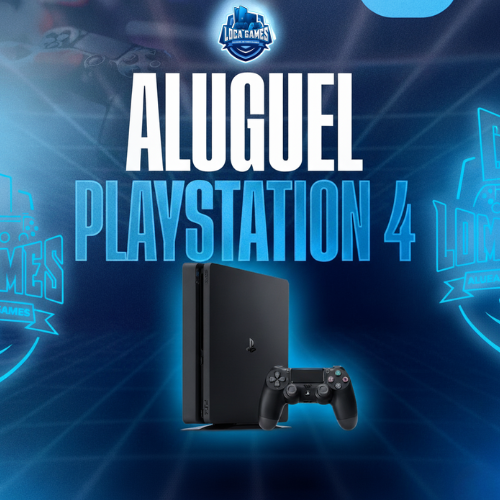 Aluguel PlayStation 4